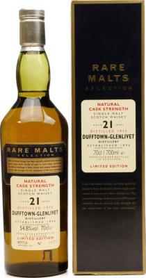 Dufftown 1975 Rare Malts Selection Bourbon Casks 54.8% 700ml