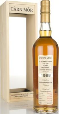 Bunnahabhain 1988 MMcK Carn Mor Celebration of the Cask #3928 59.9% 700ml