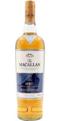 Macallan 12yo American & European Oak Casks 43% 750ml