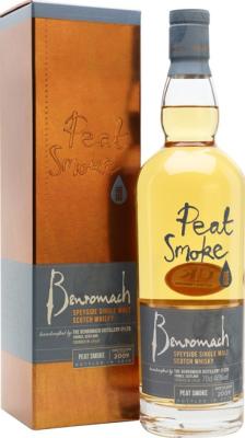 Benromach 2008 Peat Smoke 1st Fill Bourbon Barrels 46% 700ml