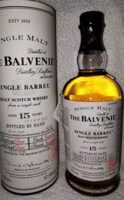 Balvenie 15yo Single Barrel Bourbon 47.8% 700ml