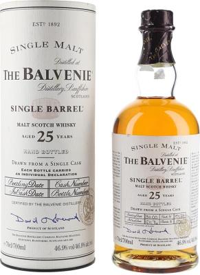 Balvenie 1974 Single Barrel Cask no.15177 25yo 46.9% 700ml