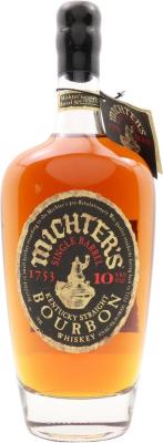 Michter's 10yo Single Barrel Bourbon 18B170 47.2% 750ml