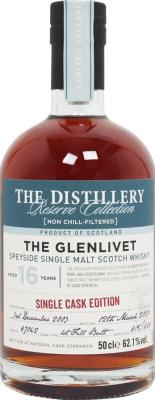 Glenlivet 2003 The Distillery Reserve Collection 1st fill butt 62.1% 500ml