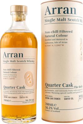 Arran Quarter Cask The Bothy 56.2% 700ml