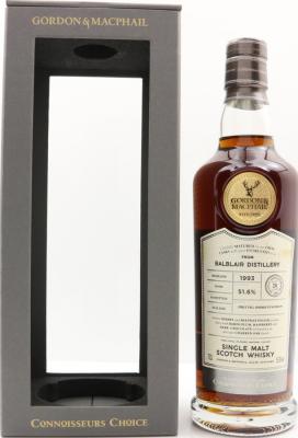 Balblair 1993 GM Connoisseurs Choice Cask Strength 1st Fill Sherry Puncheon #1965 Asia & Oceania 51.6% 700ml