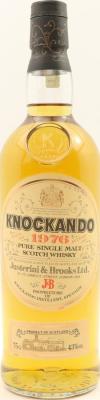 Knockando 1976 by Justerini & Brooks Ltd 43% 750ml