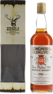 Longmorn 1956 GM Licensed Bottling 40% 700ml