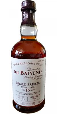 Balvenie 15yo Single Barrel Sherry Cask #16279 47.8% 750ml