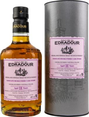 Edradour 2010 Pawis Spatburgunder Cask Finish Pawis Spatburgunder Cask Finish 46% 700ml