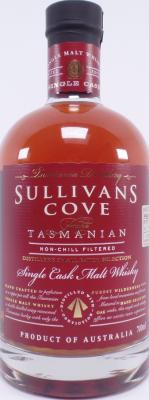Sullivans Cove 2008 Distiller's Small Batch Selection Hand Selected Oak Cask TD0347 47.5% 700ml