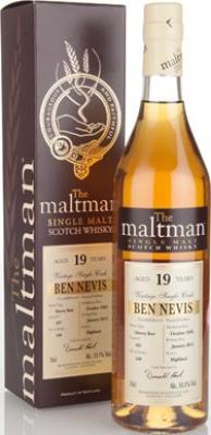Ben Nevis 1995 MBl The Maltman Oloroso Sherry Butt #497 53.1% 700ml