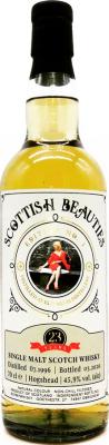 Ben Nevis 1996 BMWh Scottish Beauties Refill Bourbon Hogshead 45.9% 700ml