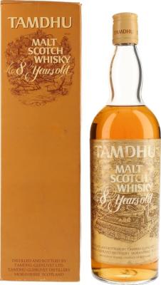 Tamdhu 8yo Malt Scotch Whisky 43% 750ml