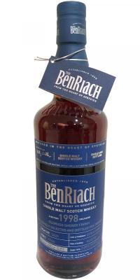 BenRiach 1998 Single Cask Bottling Oloroso Sherry Butt Finish #3624 55.5% 700ml