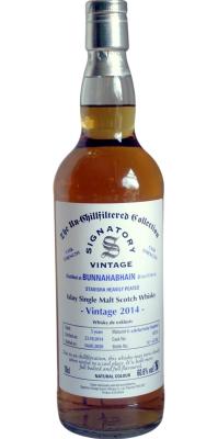 Bunnahabhain 2014 SV The Un-Chillfiltered Collection dechar rechar Hogshead #10733 Whisky.de exklusiv 60.6% 700ml