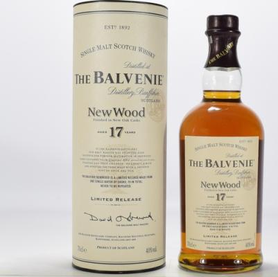 Balvenie New Wood Limited Release 17yo Quercus Alba Oak Casks 40% 700ml