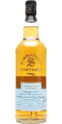 Port Ellen 1979 SV Vintage Collection Refill Sherry Butt #6775 43% 750ml