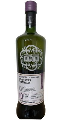 Aultmore 2011 SMWS 73.123 A carpenter's break 1st Fill Bourbon Barrel 63.1% 750ml