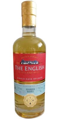 The English Whisky 2012 Single Cask Release Bourbon Barrel #13 10yo WiBeLux 56.2% 700ml