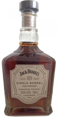 Jack Daniel's Single Barrel 100 Proof 17-6151 Travel Retail Exclusive 50% 700ml