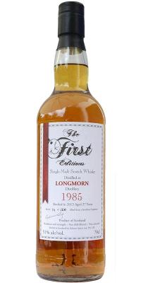 Longmorn 1985 ED The 1st Editions Bourbon Hogshead 51% 700ml
