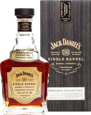 Jack Daniel's Barrel Strength Maltymore.com 64.5% 700ml