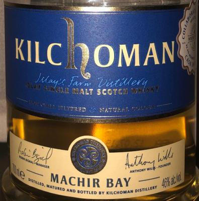 Kilchoman Machir Bay #2149 Whiskeypedia 46% 700ml