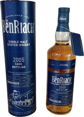 BenRiach 2005 Single Cask Rum Barrel #6713 Kammer-Kirsch 56.9% 700ml