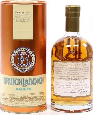 Bruichladdich 1972 Valinch Tin Tube 48.8% 500ml