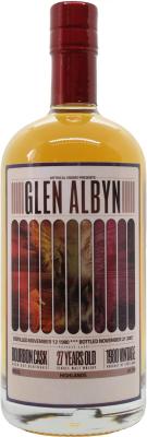 Glen Albyn 1980 UD Bourbon Cask HIB16542 Private Bottling 51.7% 700ml