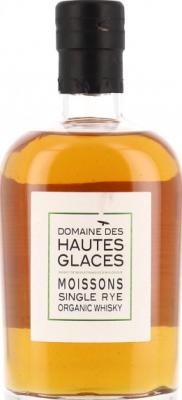 Domaine des Hautes Glaces Moissons Single Rye Organic Whisky French Oak Casks 44.8% 700ml