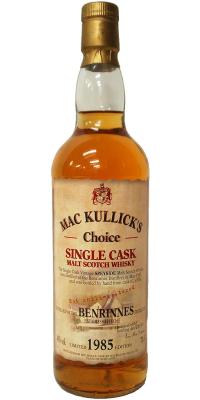 Benrinnes 1985 McC Mac Kullick's Choice Single Cask #1216 43% 700ml