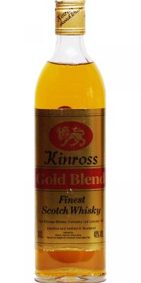 Kinross Gold Blend Finest Scotch Whisky Ricardo Jose Dos Santos Alves 40% 700ml