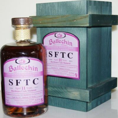 Ballechin 2005 SFTC Bordeaux Cask Matured #383 55.2% 500ml