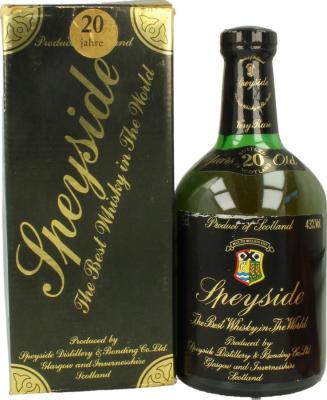 Speyside 20yo SD&B Pure Malt 43% 750ml