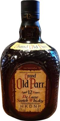 Grand Old Parr 12yo De Luxe Scotch Whisky 43% 1000ml