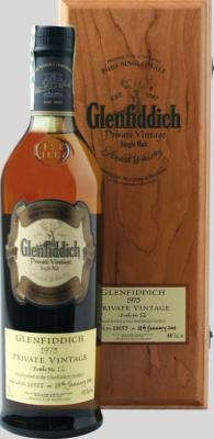 Glenfiddich 1973 Private Vintage #28553 48% 700ml