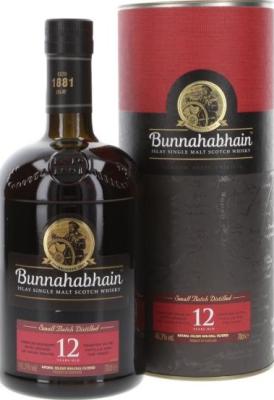 Bunnahabhain 12yo Ex-Sherry & Bourbon Casks 46.3% 700ml