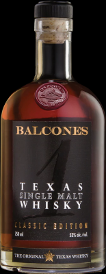 Balcones Texas Single Malt 53% 700ml