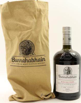 Bunnahabhain 2005 Burgundy Finish 60.7% 700ml