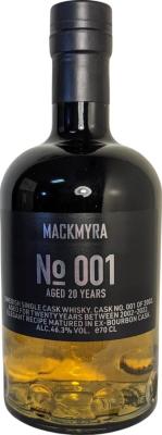 Mackmyra 2002 No 001 Ex-Bourbon 46.3% 700ml