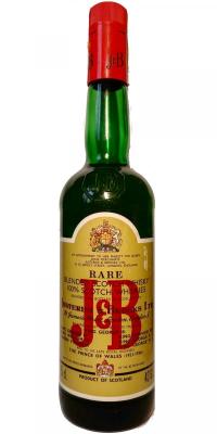 J&B Rare 43% 750ml