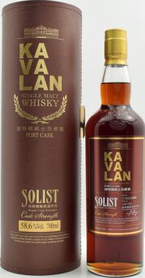 Kavalan Solist Port Cask O090619023A 58.6% 700ml