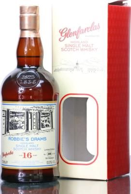 Glenfarclas 16yo Robbie's Drams 5th Release 53.5% 700ml