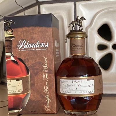 Blanton's Straight from the Barrel #851 63.5% 700ml