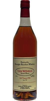 Van Winkle 12yo Special Reserve Lot B White Oak Barrels 45.2% 700ml