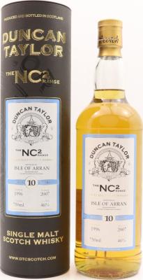 Arran 1996 DT NC2 Range 10yo Oak Casks 46% 750ml