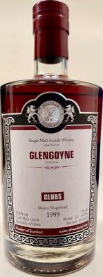 Glengoyne 1999 MoS Clubs Sherry Hogshead Whiskyfreunde Bad Salzuflen 53.8% 700ml