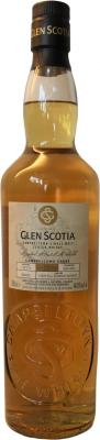 Glen Scotia 2010 Peated Limited Batch Release First Fill Bourbon Barrels Specially Selected for the Denmark 46% 700ml
